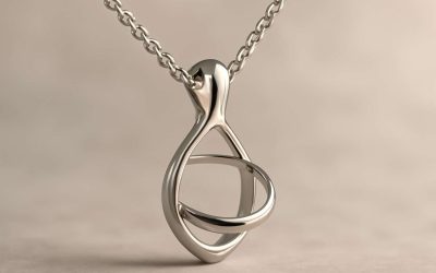 Chic and Practical: The Perfect Silver Ring Holder Necklace for Stylish Jewelry Storage