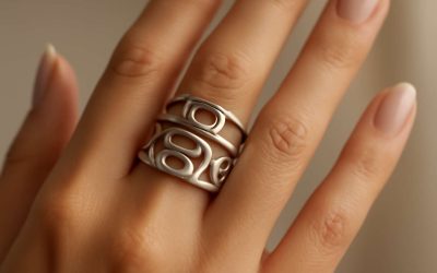 Stunning Silver Ring New Design for Female: Elevate Your Style with Trendy Elegance