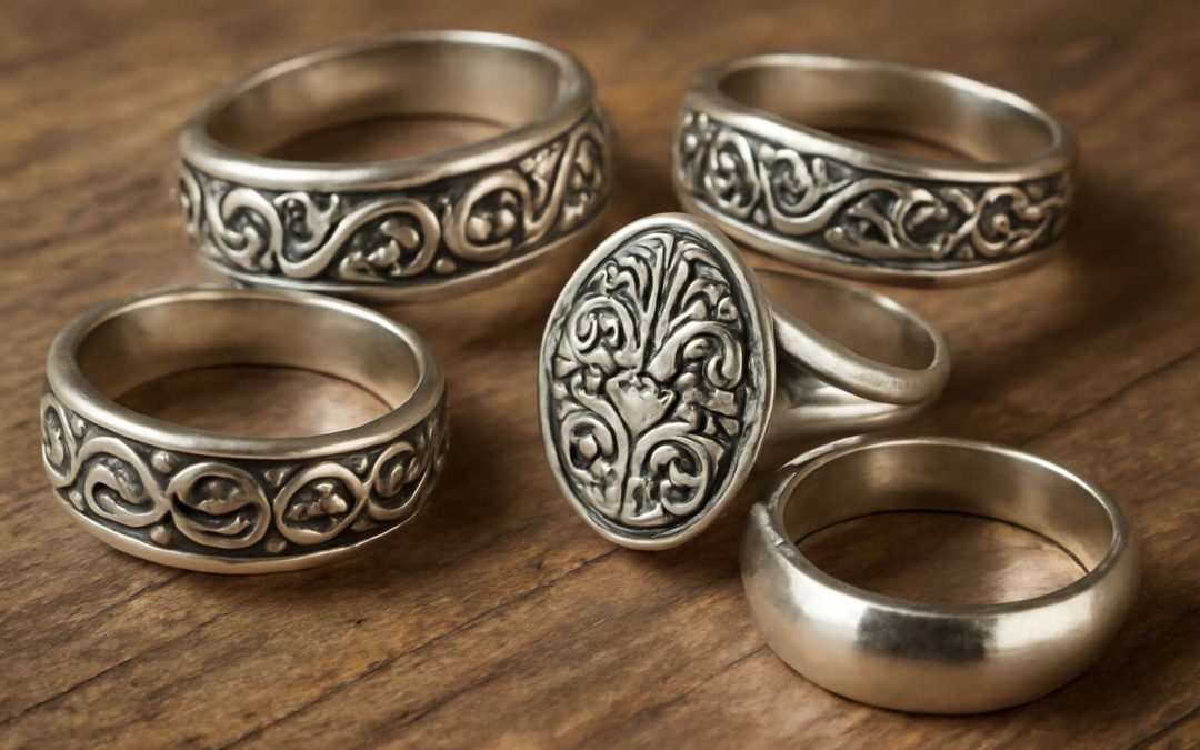 Discover elegance and style with stunning silver rings 20 for any occasion