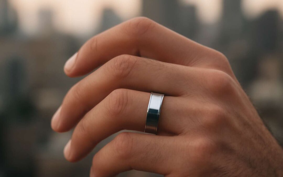 Bold and sleek: silver ring male style that upgrades every look
