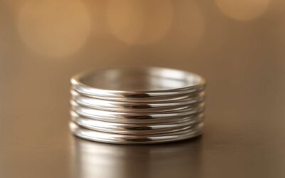 Gleaming everyday elegance: silver rings 1.5 for modern minimalists