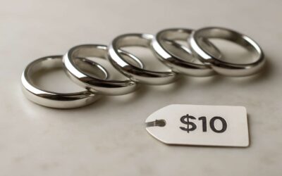 Curious about jewelry: why are silver rings cheap and still stylish