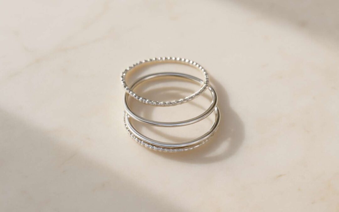 Sparkle with silver rings mejuri: timeless elegance for every moment.