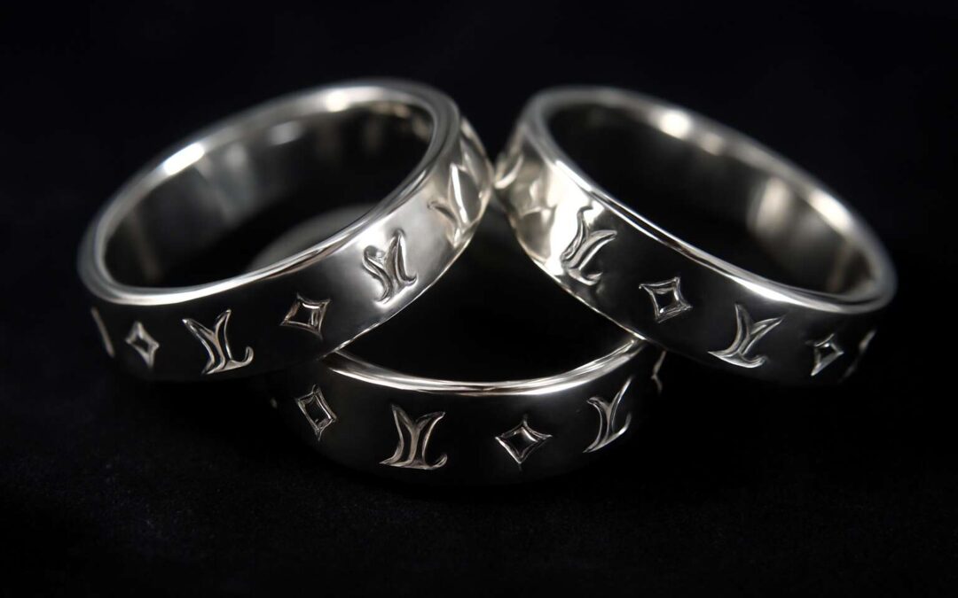 Shine Daily with silver rings lv: Timeless Luxe for Every Style