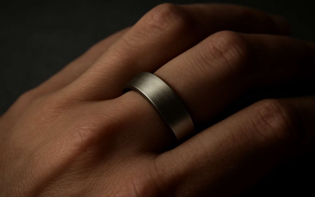 Bold and timeless: silver ring design for men that elevates every look.