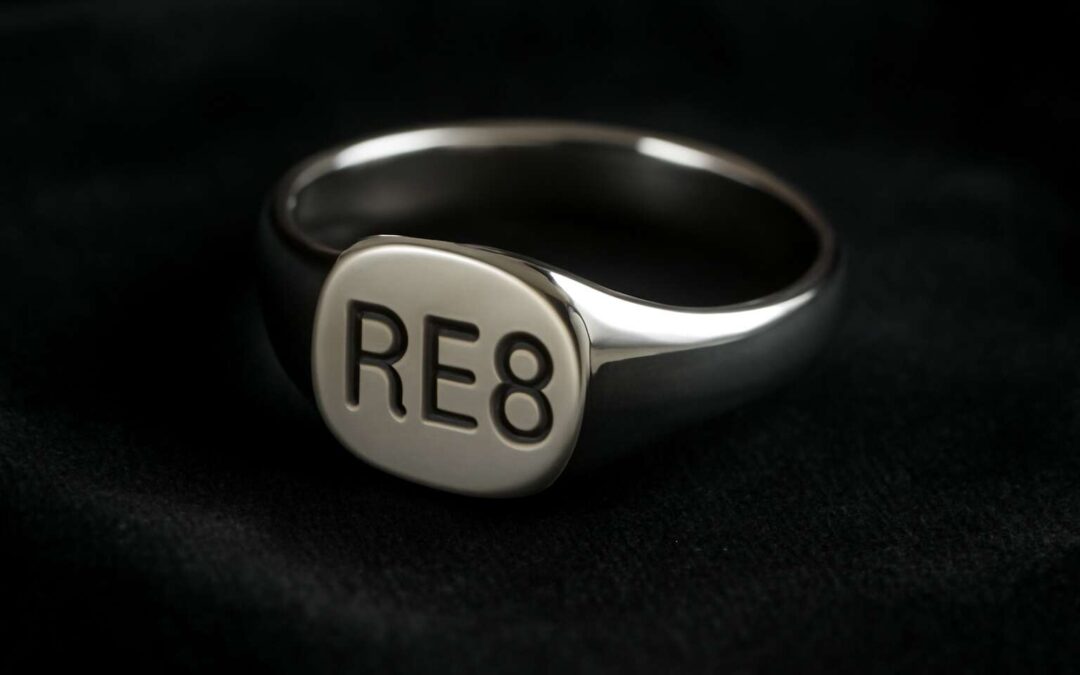 Elevate your shine with silver ring re8 – a timeless statement piece for any look
