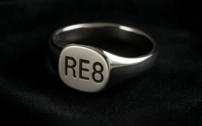 Elevate your shine with silver ring re8 – a timeless statement piece for any look