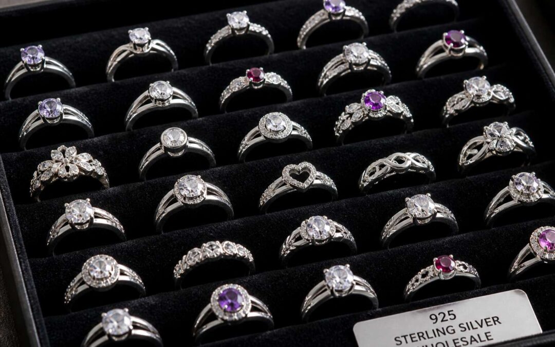 Shop Wholesale 925 Sterling Silver Rings in Bulk Quantities.